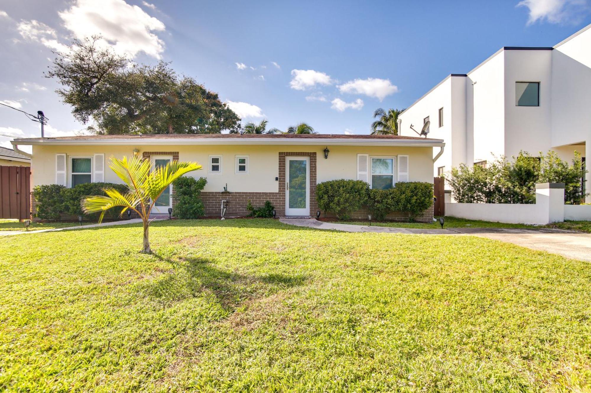 Canal Side Retreat With Dock, By Hollywood Boardwalk Fort Lauderdale Extérieur photo